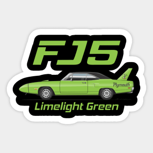 Factory Colors-Lime Light Green Sticker